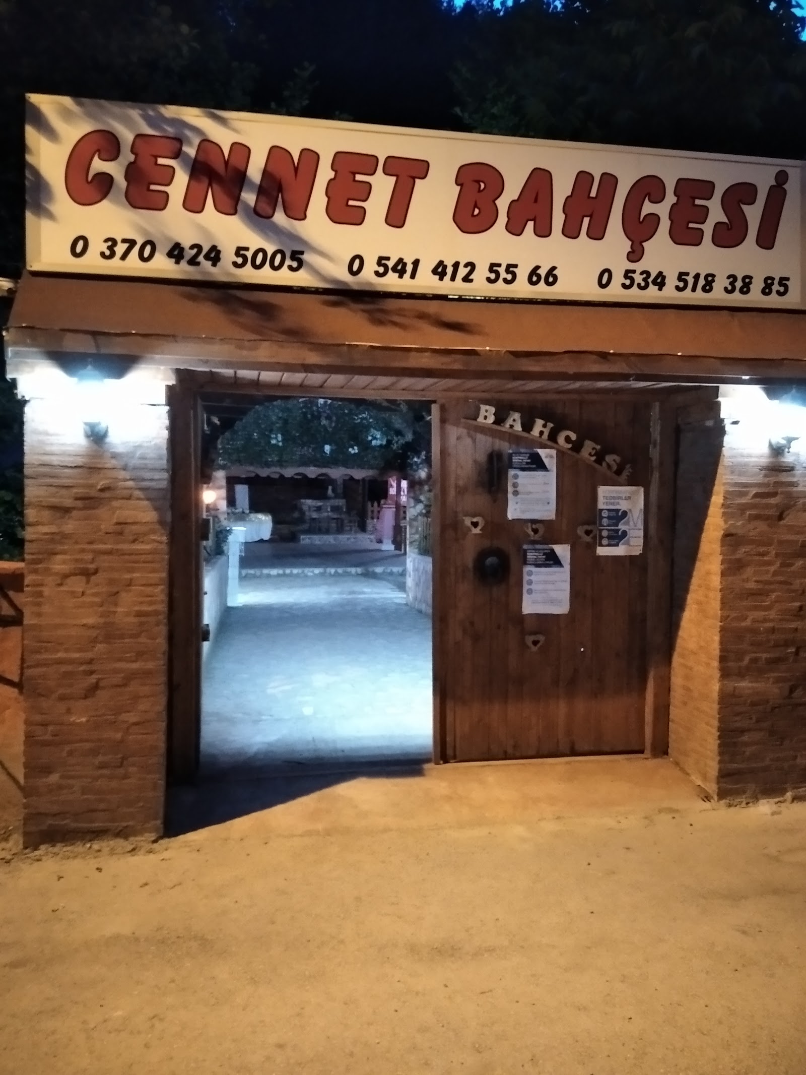 cennet bahçesi kır düğün salonu