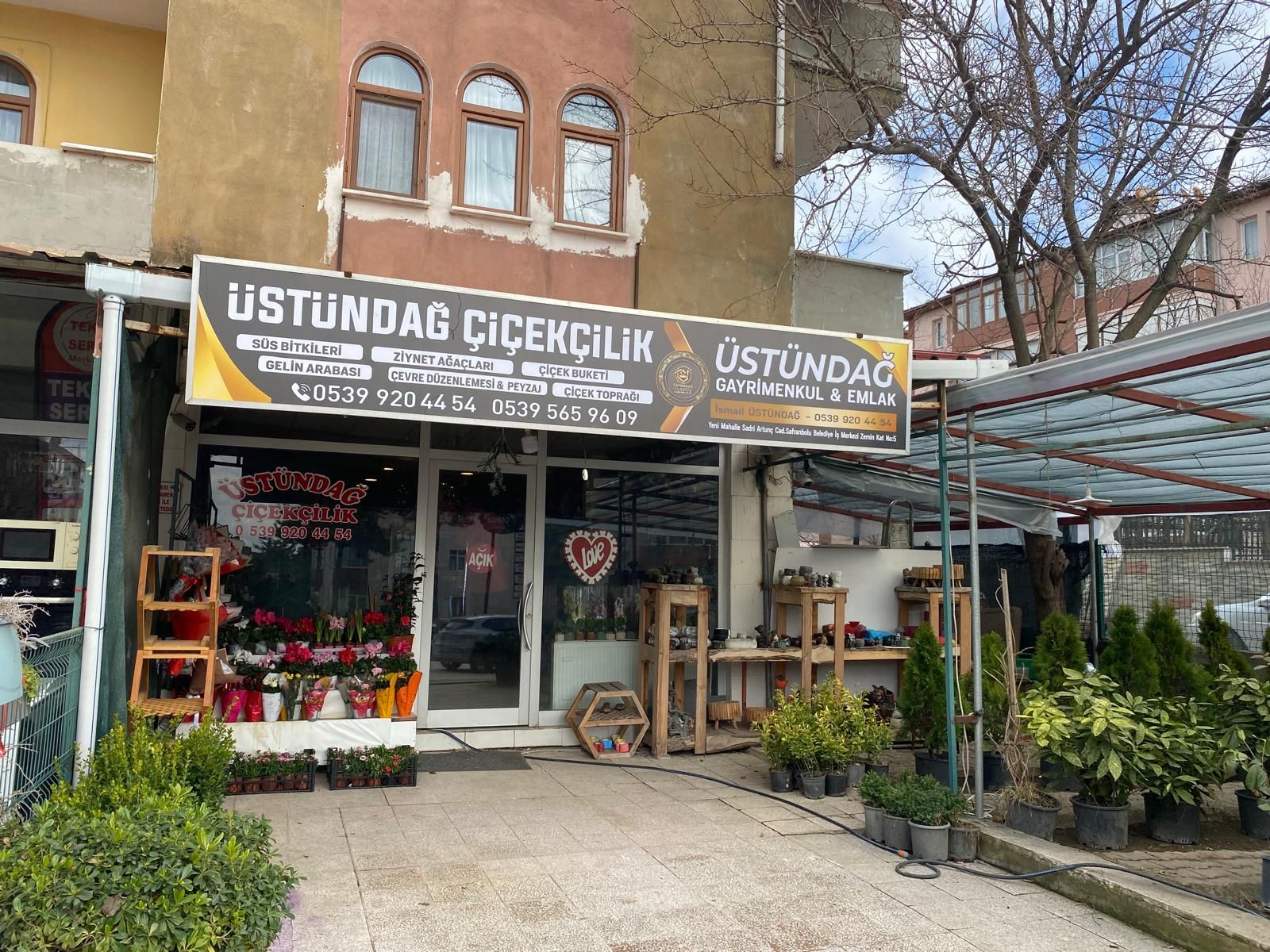 Üstündağ Çiçekçilik kır düğünü mekanı — Safranbolu